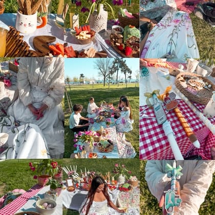 “The Easter Picnic”🧺
A creative Experience in a spring Garden🎀