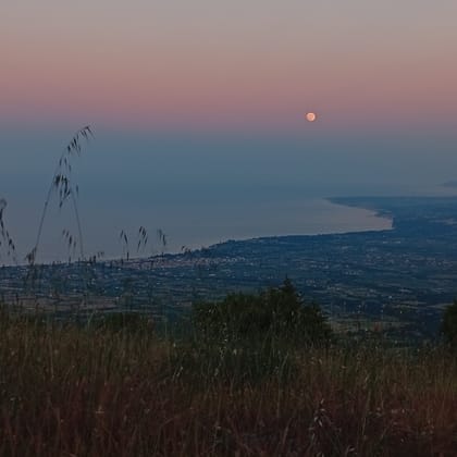 Πανσέληνος στο Ναυάγιο Επανωμής · Βραδινή πεζοπορία