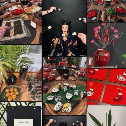 The Art of Sushi 🍣 
A Japanese Creative Ritual