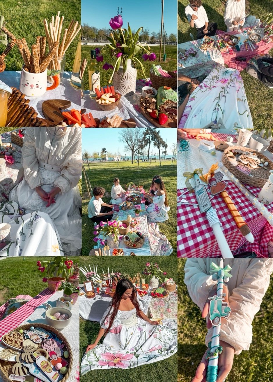 “The Easter Picnic”🧺
A creative Experience in a spring Garden🎀
