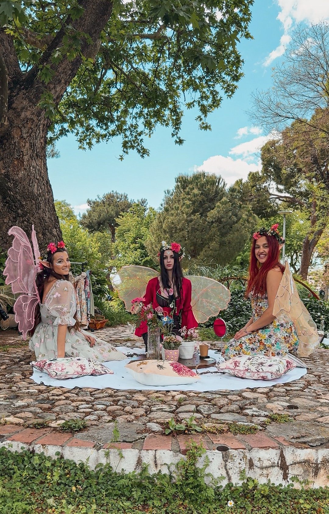 The blooming circle