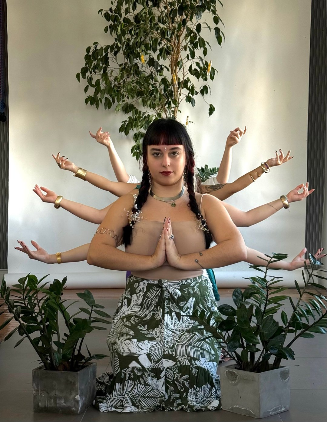 “The Light Beneath the Bodhi Tree” a mindful art experience