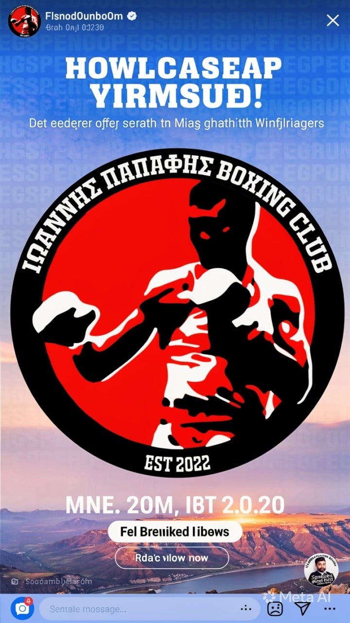Outdoor boxing